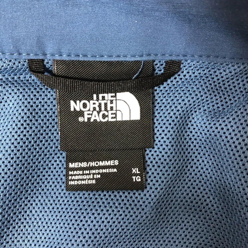 The‎ North Face Men Sniktau Blue Long Sleeve Snap Button Hiking Outdoor Shirt XL